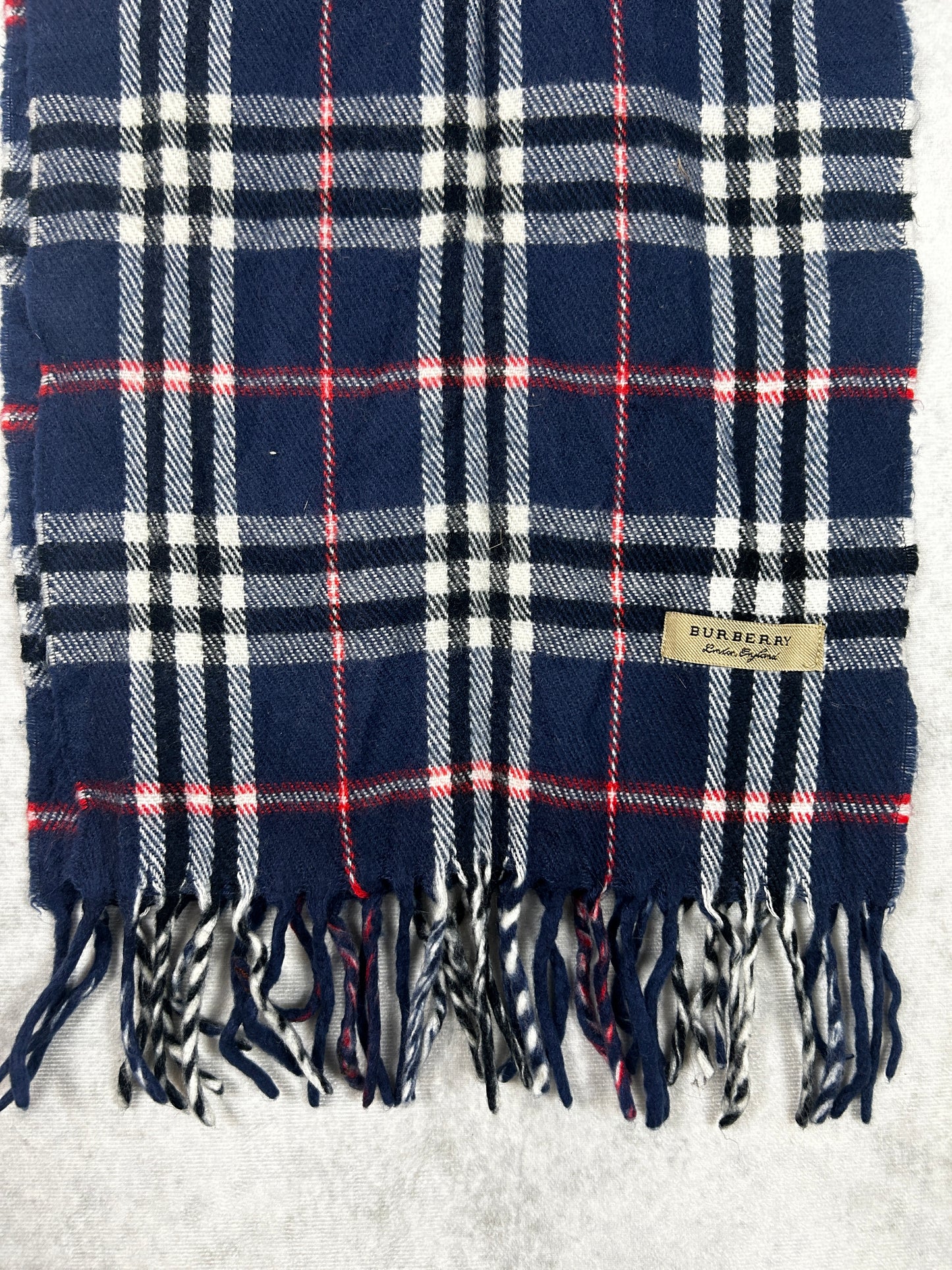Burberry Scarf Navyblau