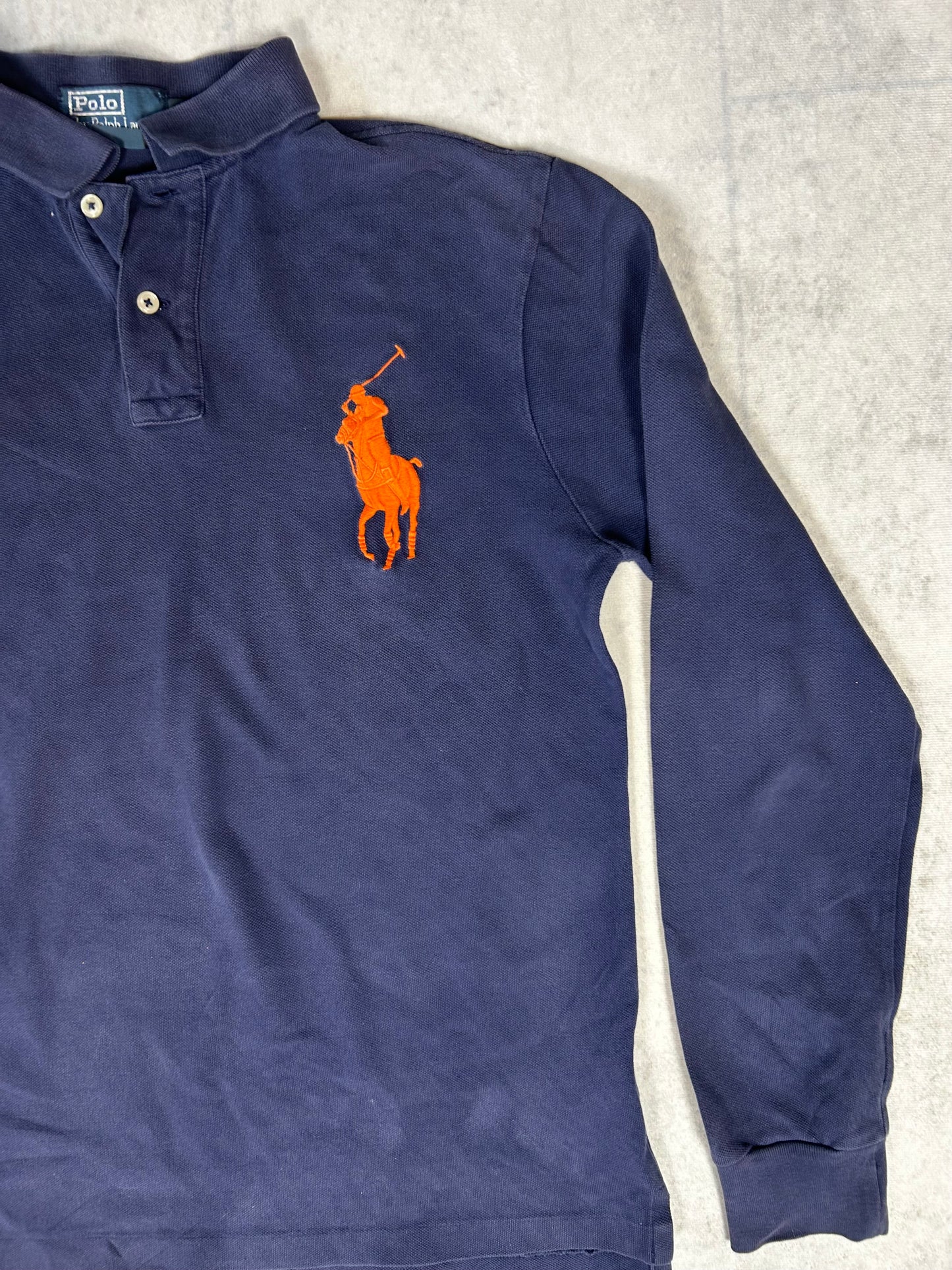 Ralph Lauren Big Pony Langarmpolo (M)